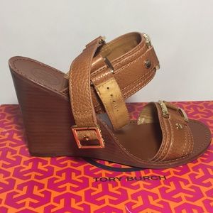 NEW IN BOX TORY BURCH WEDGE SHOES